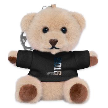 10TH ANNIVERSARY LIMITED EDITION 2016 - Teddy Keyring - black - Front