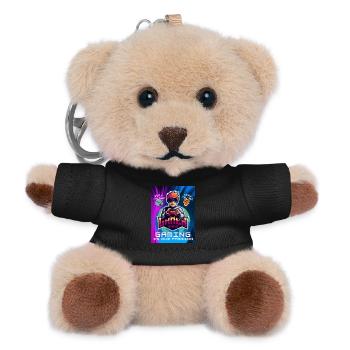 Citation Gaming est notre T-shirt Passion Worldwide Fun - Porte-clés ourson - noir - Devant