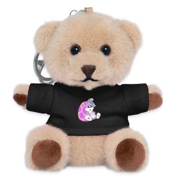 Bunny Easter Relax - Porte-clés ourson - noir - Devant