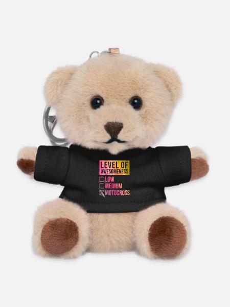 Motocross Motocross Motocross - Teddy Keyring - black