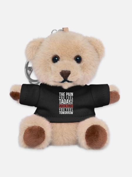 the pain you feel today is the strength - Teddy Keyring - black