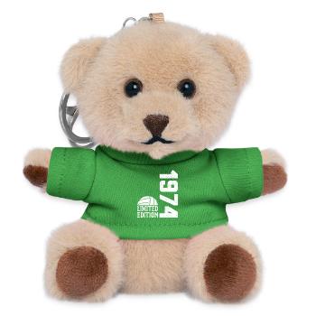 50th Anniversary 1974 Limited Edition Volleyball - Teddy Keyring - green - Front