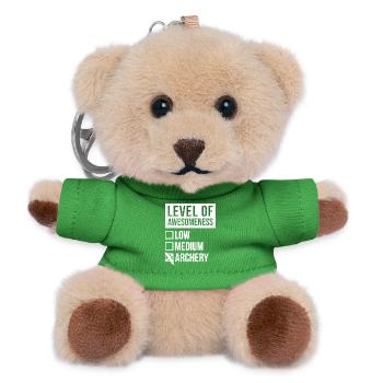 Archery - Teddy Keyring - green - Front