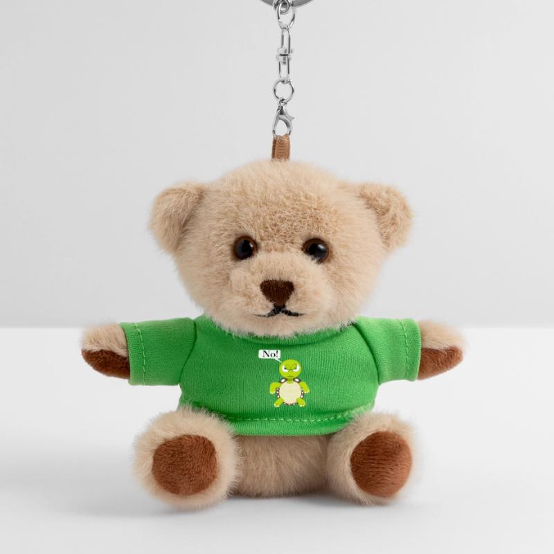 Statement No Turtle, No Fun Comic, No Teddy Keyring