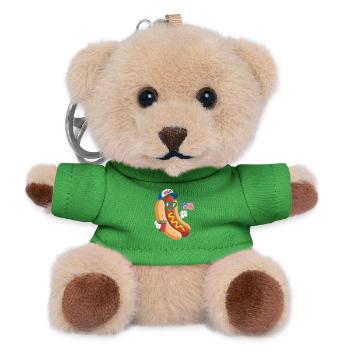  Hotdog Sandwich Lover Independence Day 4th of - Teddy Schlüsselanhänger - Grün - Vorne