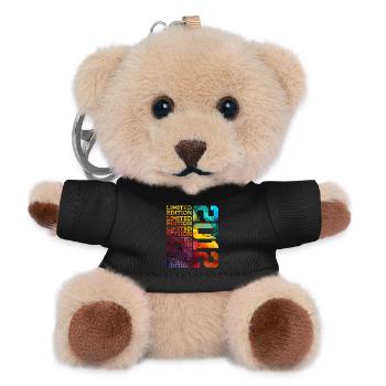 LIMITED EDITION 2012 14 JAHRE 14. GEBURTSTAG - Teddy Schlüsselanhänger - Schwarz - Vorne