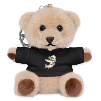 SPACE - Teddy Schlüsselanhänger - Schwarz - Vorne
