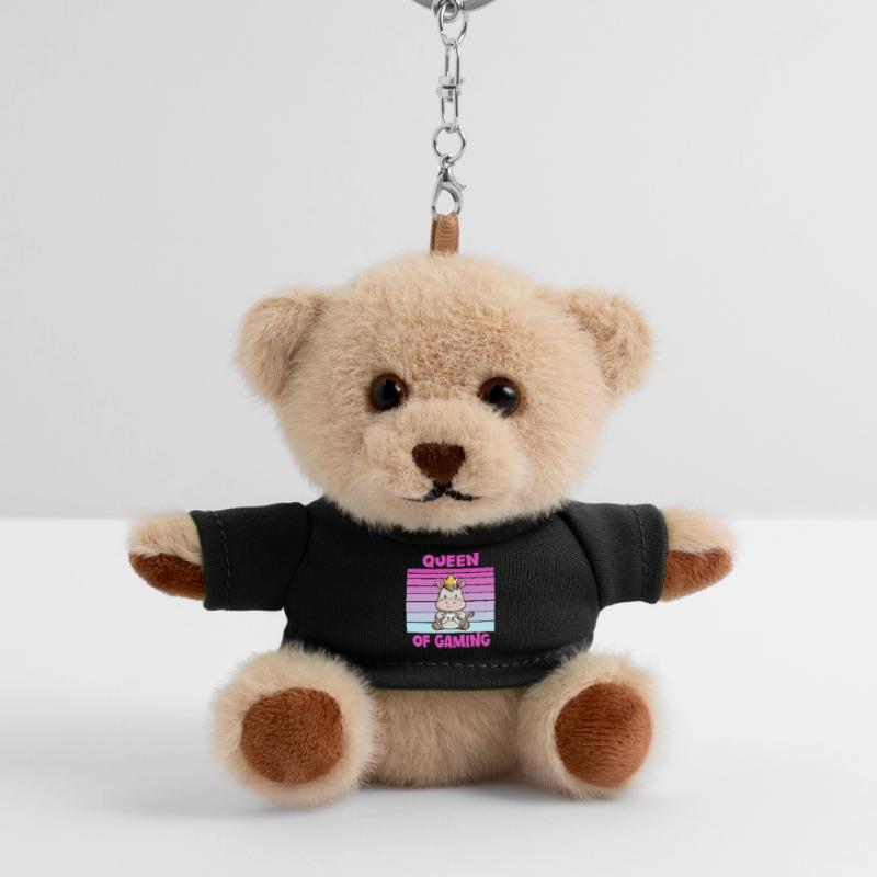 Game Queen Controller Teddy Keyring