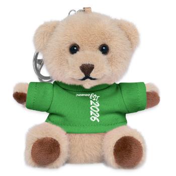 Jugendweihe Est. 2026 - Teddy Schlüsselanhänger - Grün - Vorne