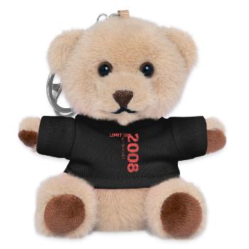 Édition limitée cadeau pour le 18e anniversaire 2008 - Porte-clés ourson - noir - Devant