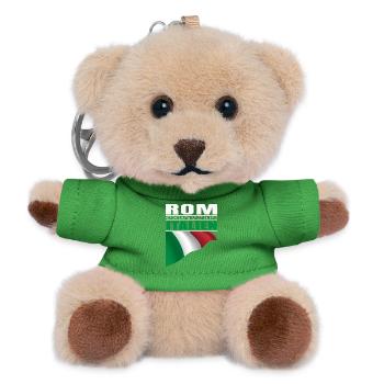 Rome - Teddy Keyring - green - Front