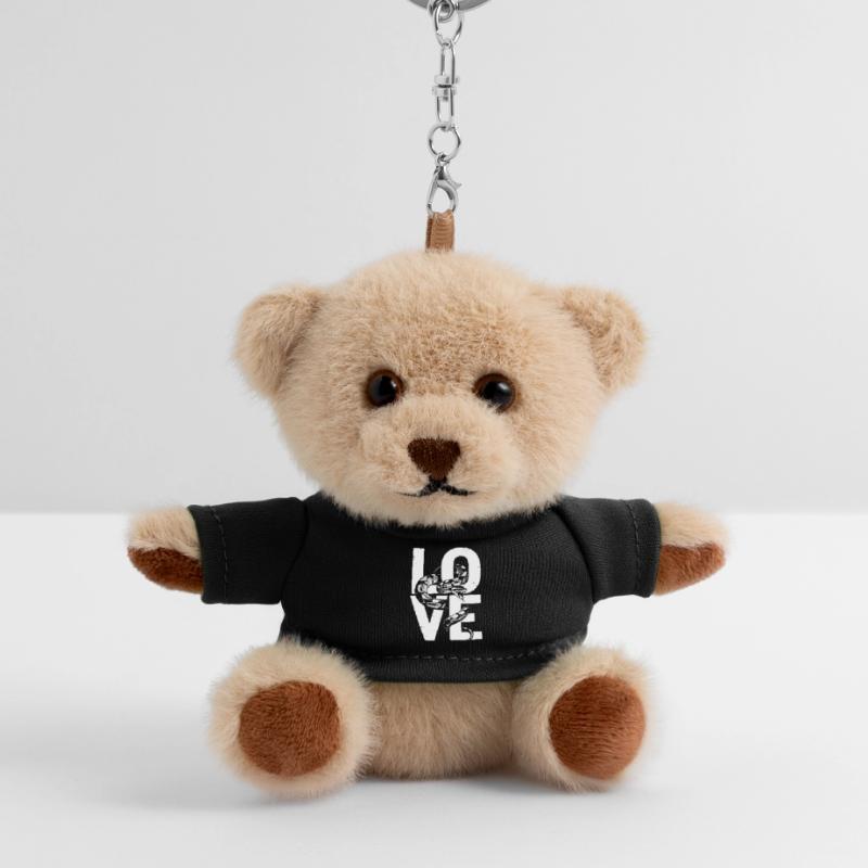 King Python Snakes LOVE Terrarium Python Teddy Keyring