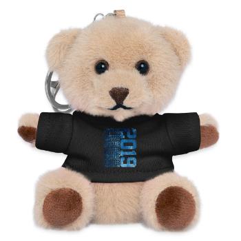 LIMITED EDITION 2019 7 JAHRE 7. GEBURTSTAG - Teddy Schlüsselanhänger - Schwarz - Vorne