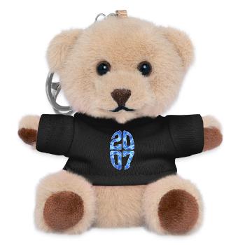 19 YEARS OLD 2007 19TH BIRTHDAY - Teddy Keyring - black - Front