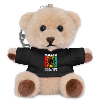 Rotknie Vogelspinne - Teddy Schlüsselanhänger - Schwarz - Vorne