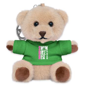 TRIATHLON MÄDCHEN WELLIG PINK - Teddy Schlüsselanhänger - Grün - Vorne
