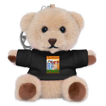 EG Tulips I Tulip Festival I Potsdam I Holland IUrurlaub - Teddy Keyring - black - Front