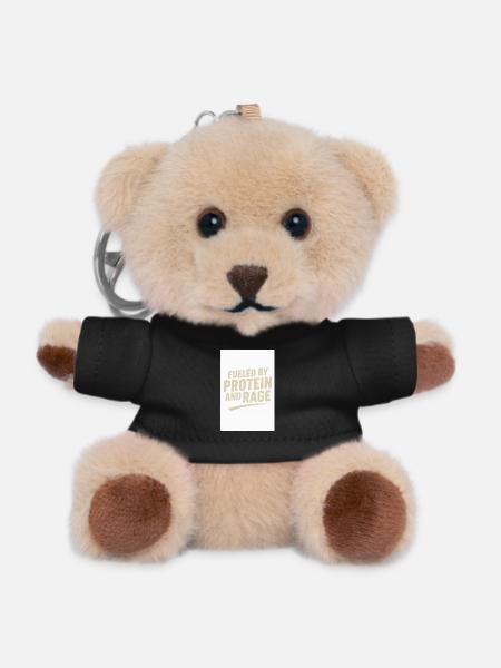 FUELED BY PROTEIN AND RAGE - Teddy Keyring - black