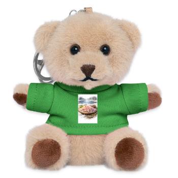 Geschenke des Weiten Nordens - Stroganina - Teddy Schlüsselanhänger - Grün - Vorne