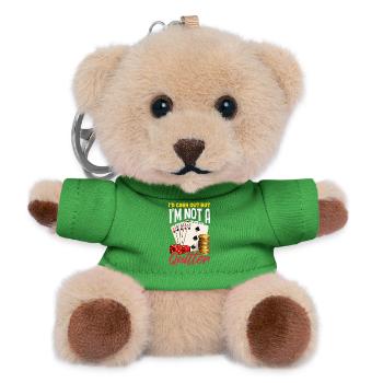 Nicht Aufgeben Poker Casino Würfel Kartenspiel - Teddy Schlüsselanhänger - Grün - Vorne