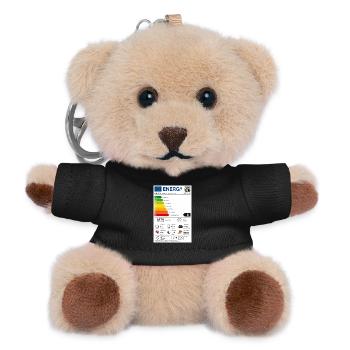 Energy - Teddy Schlüsselanhänger - Schwarz - Vorne