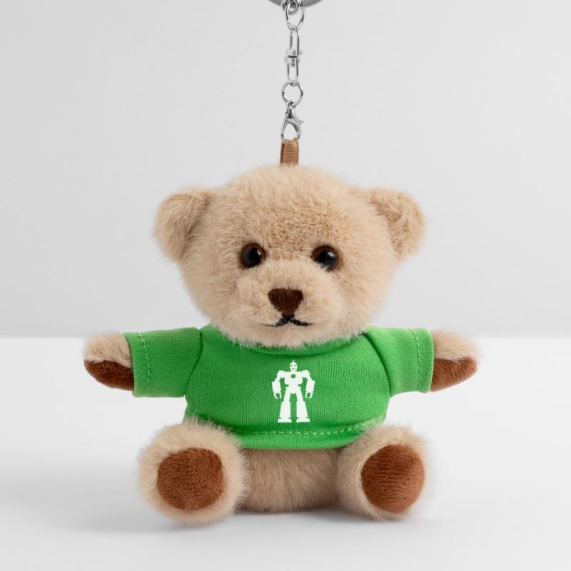 Robots – AI Technology Sci-Fi Nerd Design Teddy Keyring