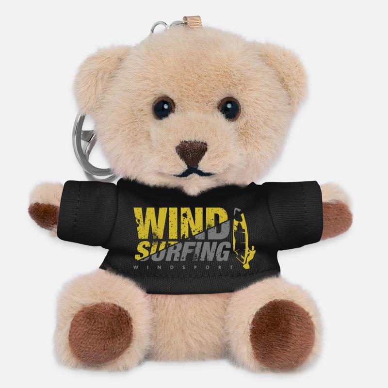 WINDSURFING windsurfing - Teddy Keyring - black