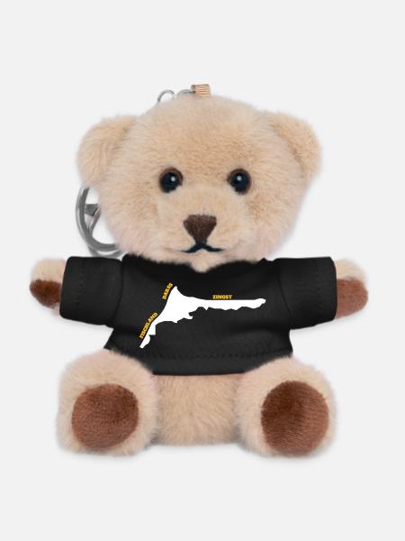 Fischland Darss Zingst (DIY) - Teddy Keyring - black