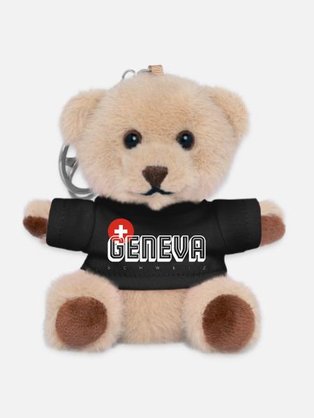Geneva - Teddy Keyring - black