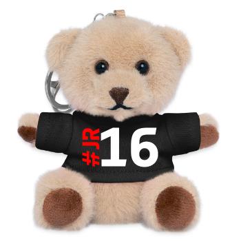 JR16 - Teddy Schlüsselanhänger - Schwarz - Vorne
