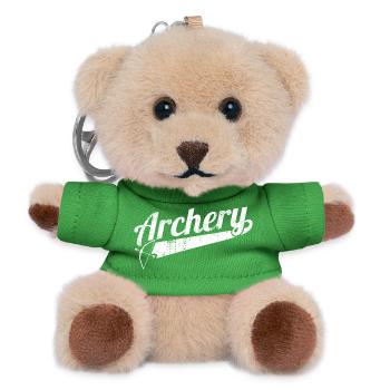 Archery - Teddy Keyring - green - Front