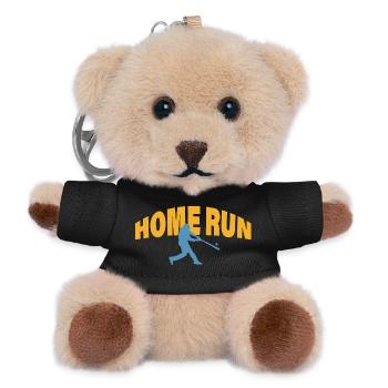 HOME RUN - Teddy Schlüsselanhänger - Schwarz - Vorne