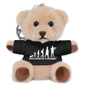 Development of a violinist - Teddy Keyring - black - Front