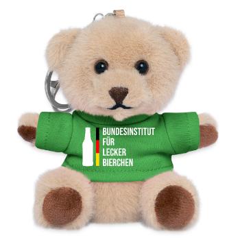 Federal Institute for Delicious Beers - Teddy Keyring - green - Front