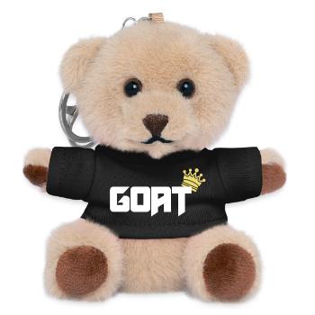 Goat - Teddy Keyring - black - Front