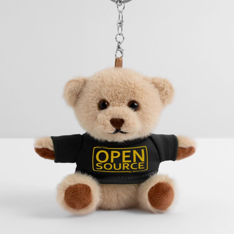 Que l’Open Source soit avec vous Porte-clés ourson