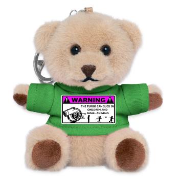 Turbo Warning Kids - Teddy Keyring - green - Front