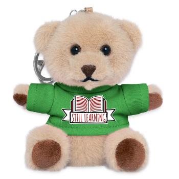 Still Learning Wachstum Schüler Motivation Spruch  - Teddy Schlüsselanhänger - Grün - Vorne