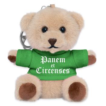 Panem et circenses  - Teddy Keyring - green - Front
