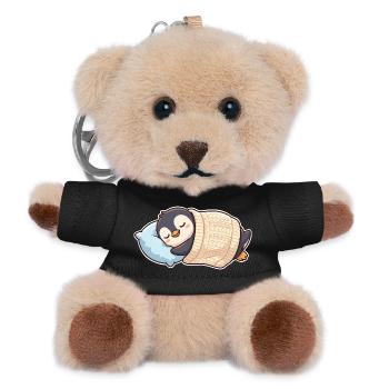Penguin dort - Porte-clés ourson - noir - Devant
