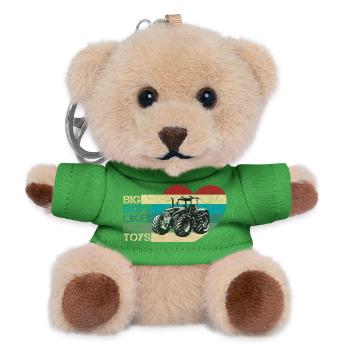 Big Boys Retro - Teddy Keyring - green - Front