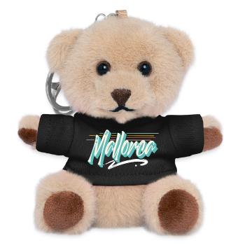 Mallorca - Teddy Schlüsselanhänger - Schwarz - Vorne