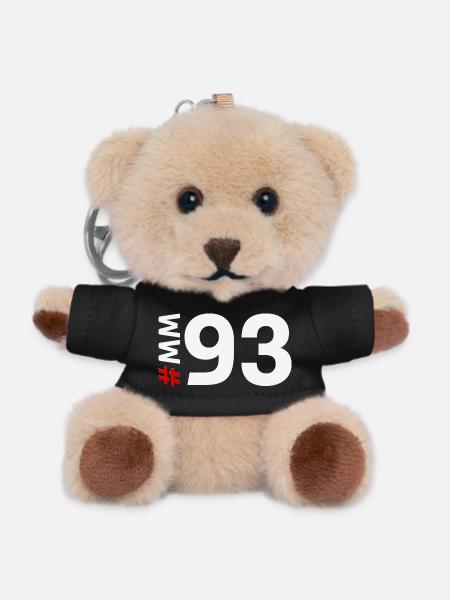 MM93 - Porte-clés ourson - noir