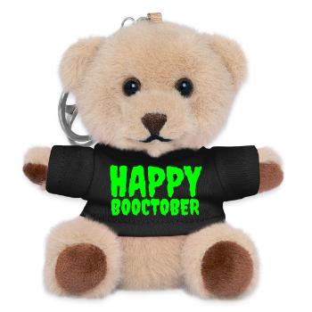 Happy Booctober T-shirt Pullover Top Shorts Hoodie - Teddy Keyring - black - Front