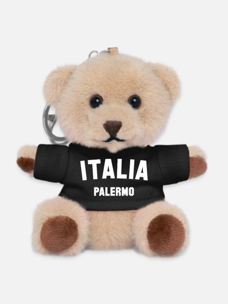 ITALIE PALERME Italie - Porte-clés ourson - noir