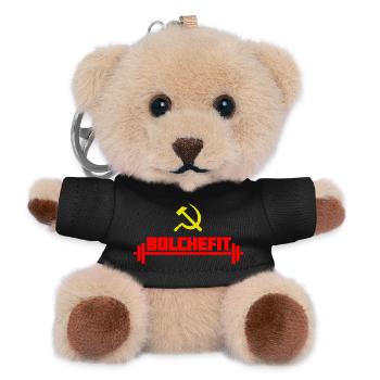 Bolshefit : T-shirt de gymnase Red Hammer - Porte-clés ourson - noir - Devant