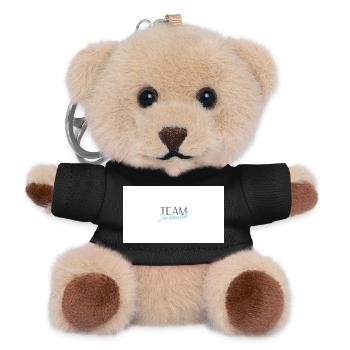 Team Jeremiah - Teddy Schlüsselanhänger - Schwarz - Vorne