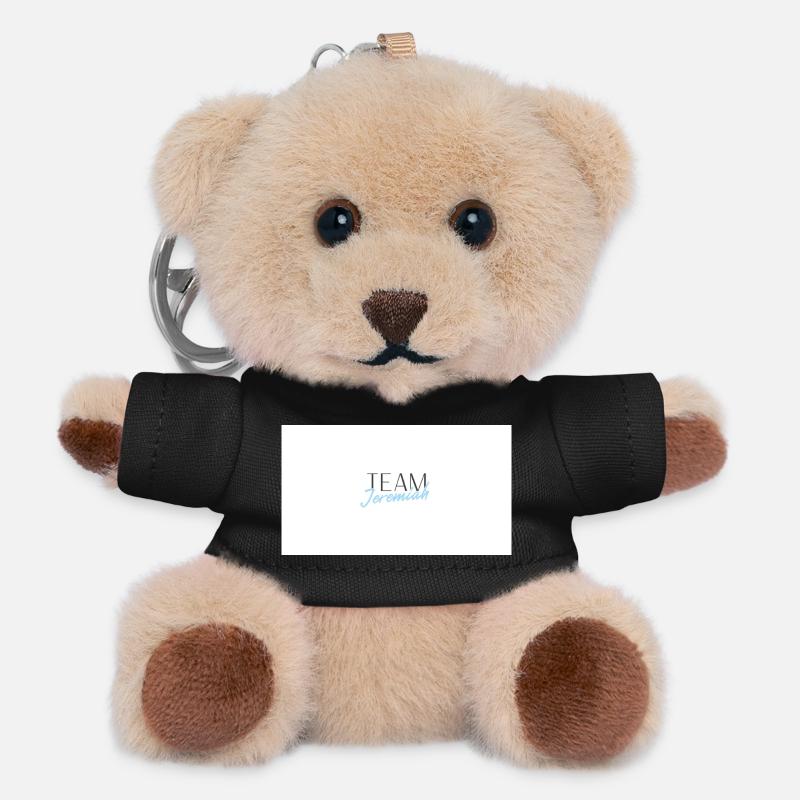 Team Jeremiah - Teddy Schlüsselanhänger - Schwarz