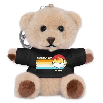 You know why I'm here: Thanksgiving Sink - Teddy Keyring - black - Front