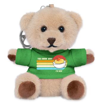 You know why I'm here: Thanksgiving Sink - Teddy Keyring - green - Front